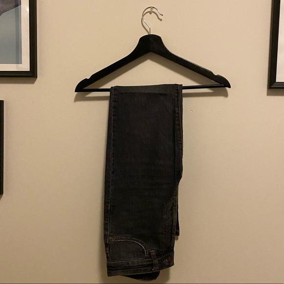 PLENTY Tailor Made - Dark grey highrise skinny/straight jeans - Picture 3 of 4